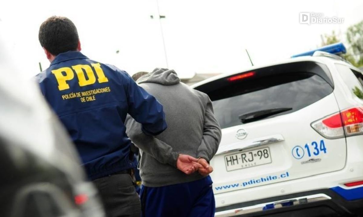 La Unión: PDI detuvo a prófugo por robo con violencia