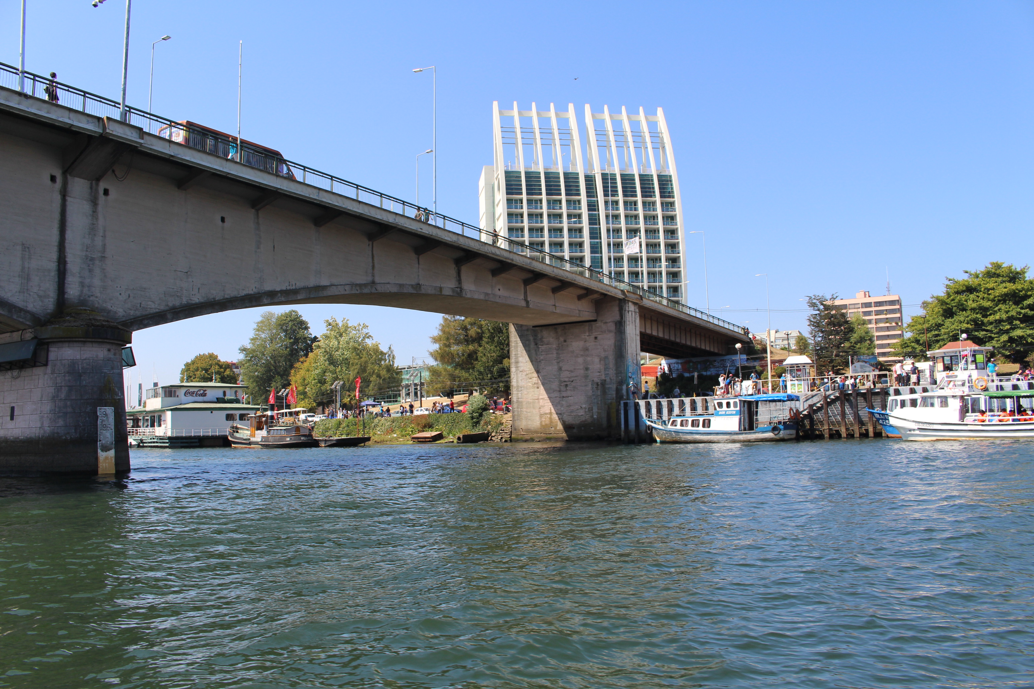 Diputado Berger llamó a poner urgencia a reparaciones de daño estructural del puente Pedro de Valdivia
