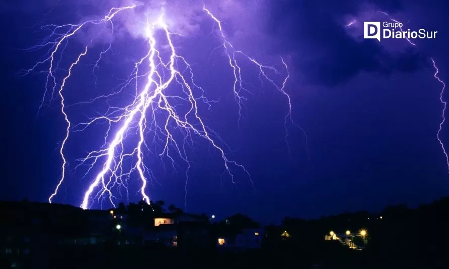 Pronostican tormenta eléctrica para Los Ríos