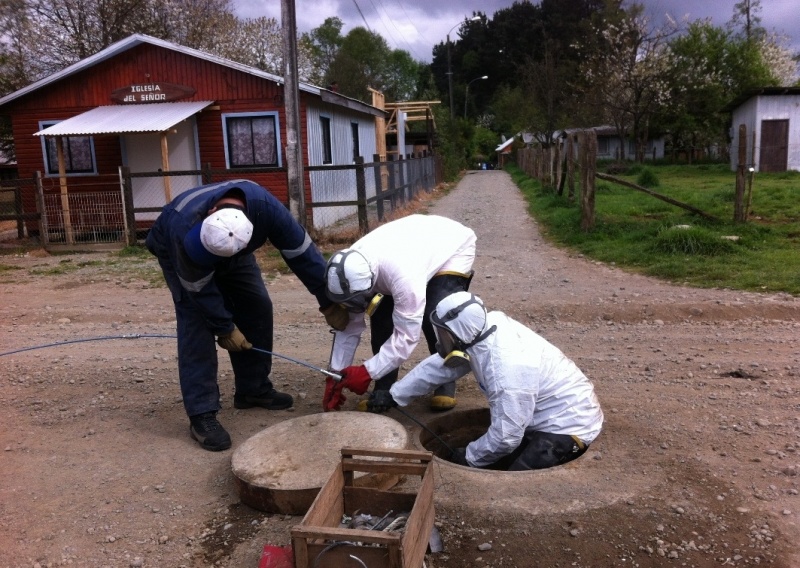 Este martes parten obras de reparación de colector en Nontuelá  