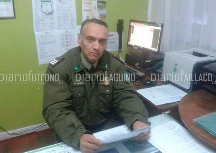 Suboficial Willy Valerio Vera:  “Estoy feliz de volver a Lago Ranco”