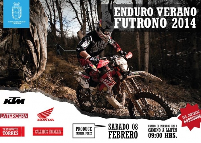 Este sábado el deporte tuerca se dará cita en el Enduro Futrono Verano 2014  