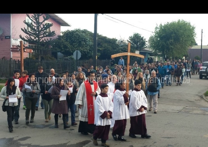 Comunidad católica conmemoró Semana Santa