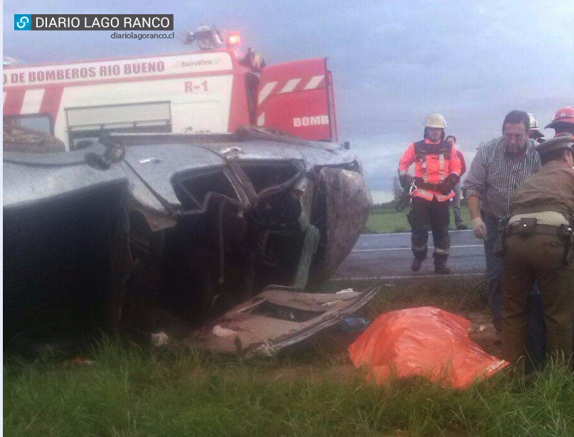 Una persona resultó fallecida tras accidente en Rofuco, comuna de La Unión 