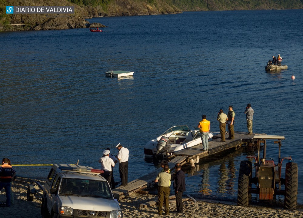 Este miércoles se retomará búsqueda de 3 niños desaparecidos en el lago Riñihue