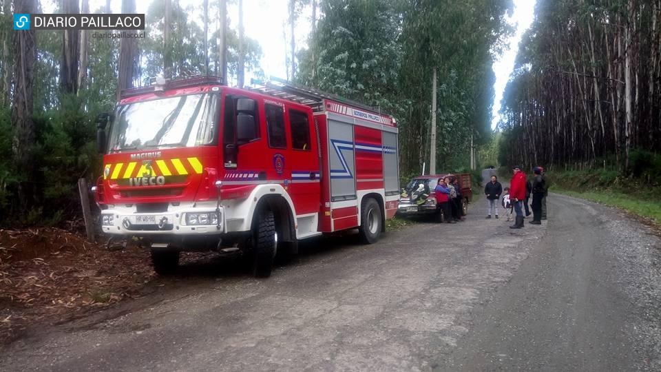 Encuentran con vida a adulta mayor perdida en zona límite entre Paillaco, Valdivia, La Unión y Corral