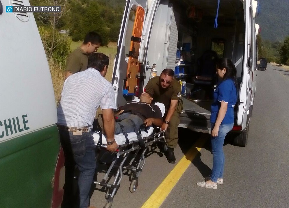 Llifén: Carabineros apoyó rápido traslado de persona con posible problema cardiaco