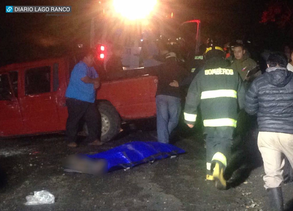 Identifican a hombre que falleció en accidente automovilístico en Auquinco