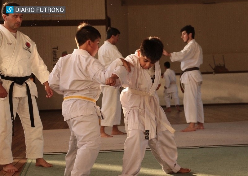 Jiyukan invita a presenciar clausura de seminario de Karate en Futrono