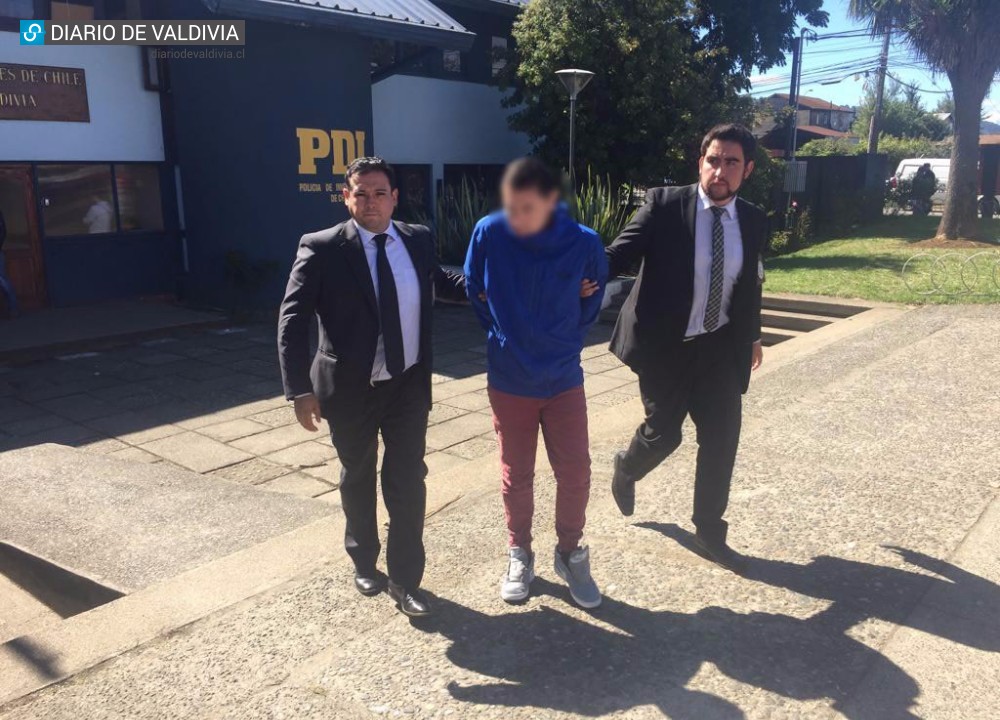 PDI Valdivia detuvo a prófugo por homicidio frustrado