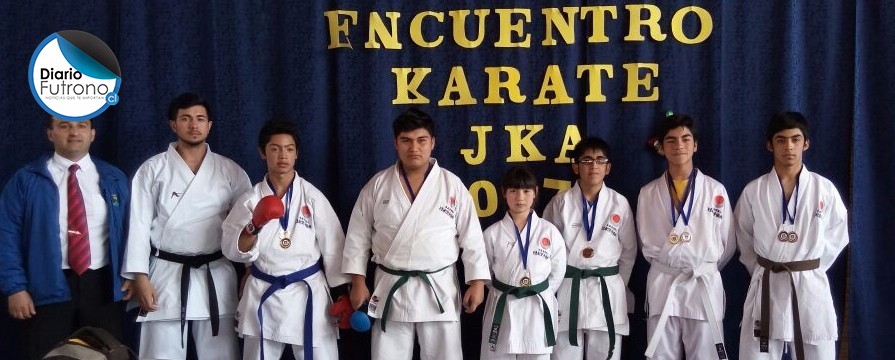 En Llifén se desarrolló el 3° Encuentro Escolar de Karate JKA 