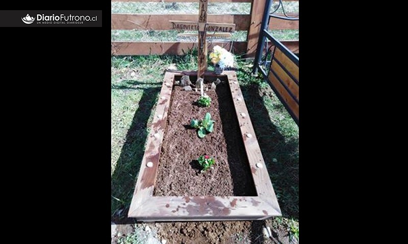 Familia denuncia robo de objetos preciados en cementerio de Las Quemas en Futrono 