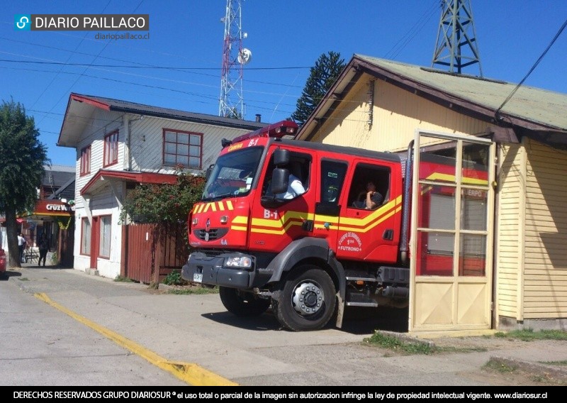 Incendio de pastizales en el sector El Llolly