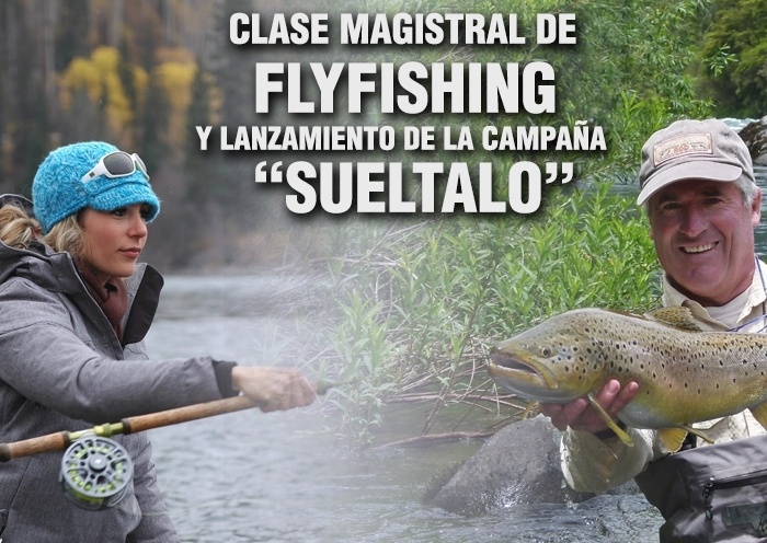 Lanzamiento de “Suéltalo” y clínica de pesca con mosca de Brian Okeefe y April Vokey