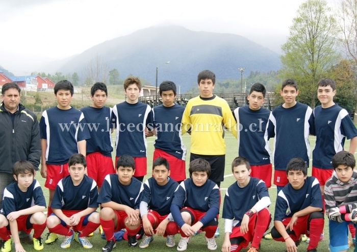 Selección del Liceo San Conrado representará a la comuna en el Regional de Fútbol Escolar