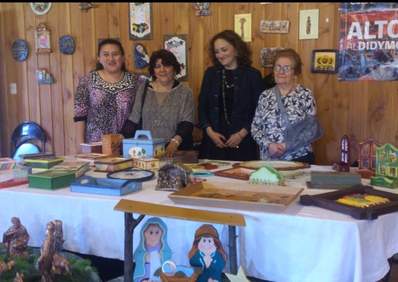 Cierre de Talleres: Mujeres de Llifén sorprenden con sus creaciones