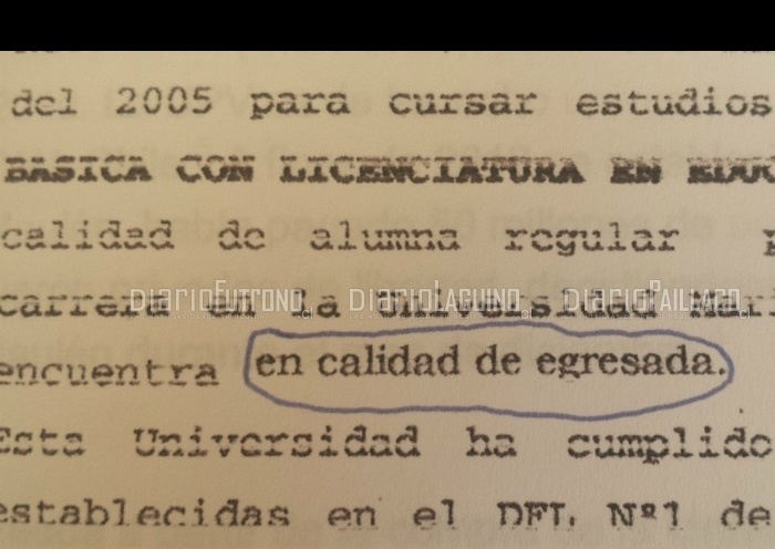 Denuncian a mujer por falsificar documentos y ejercer sin título de profesora en Nontuelá Alto