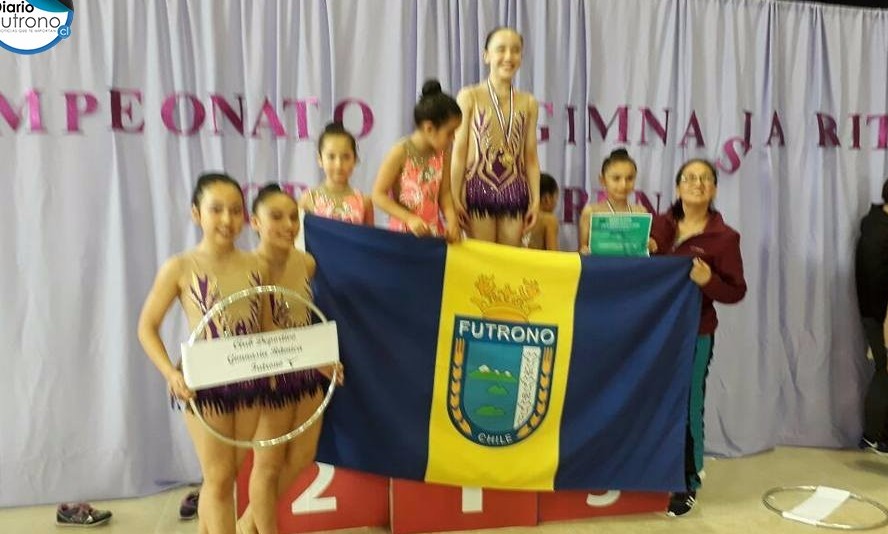 Gran participación del Club de Gimnasia Rítmica de Futrono en nacional de La Serena