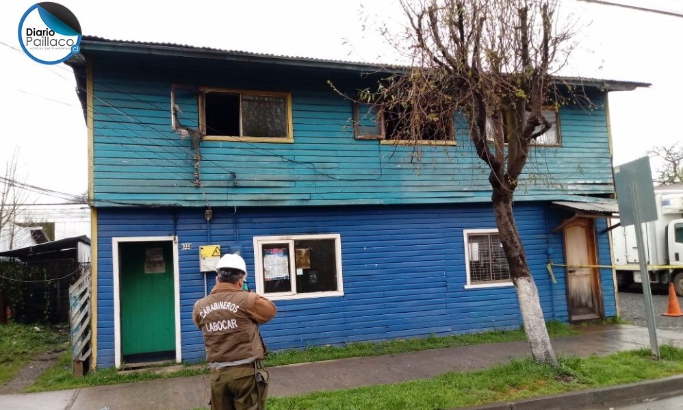 Labocar realiza peritajes para determinar causa del incendio en Unidad de Deportes