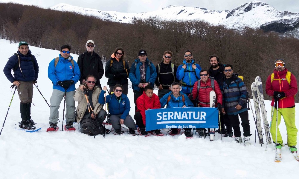 ​Realizaron visita técnica a Reserva Nacional Mocho Choshuenco para conocer terreno de futuras instalaciones