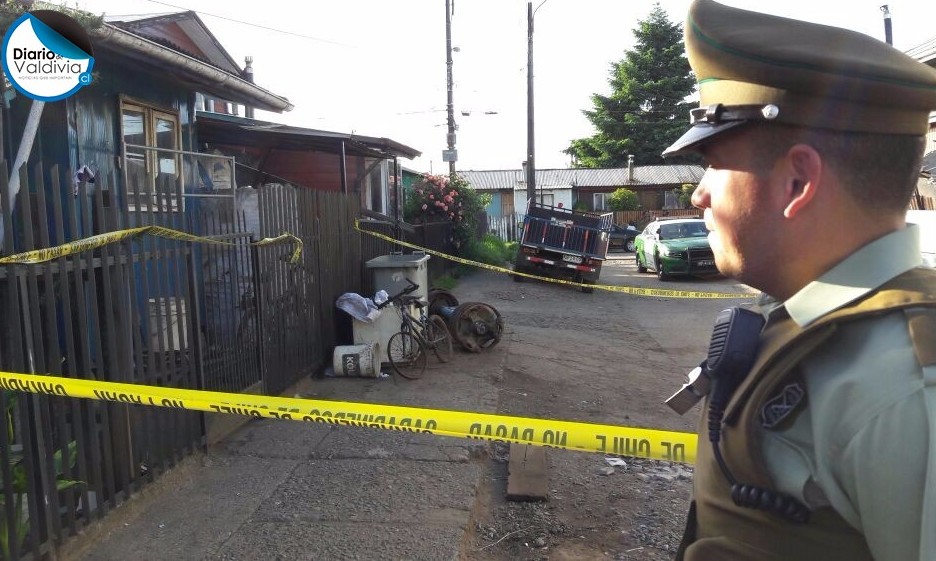  Femicidio en Valdivia: Hombre mató a su pareja en población Menzel