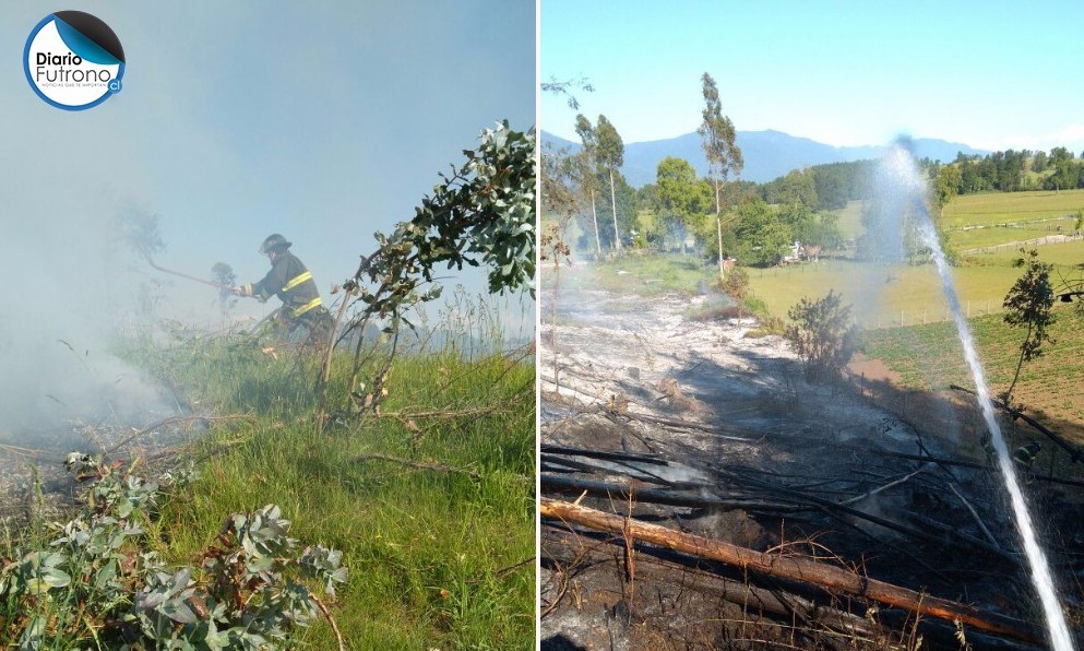 Bomberos controló incendio forestal en Vista Hermosa