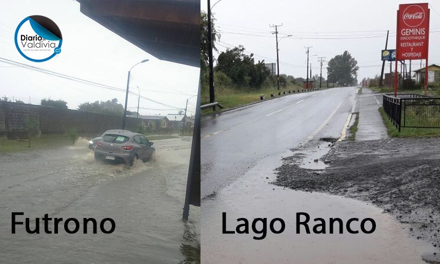 Intensa lluvia sorprendió a la comunidad que alista despedida del 2017