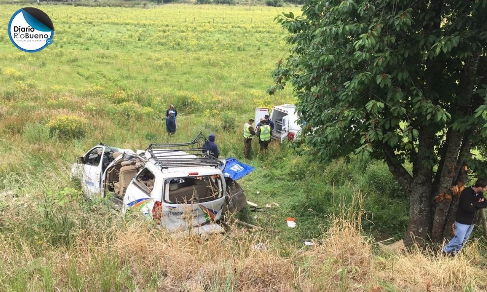Conductor de trágico accidente en Río Bueno quedó en prisión preventiva
