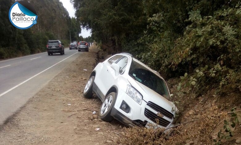 Colisión en ruta entre Paillaco y Dollinco