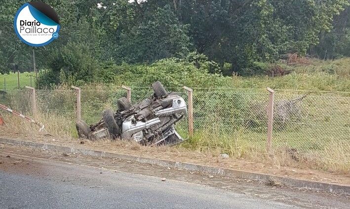 Accidente en San Pedro deja dos lesionados