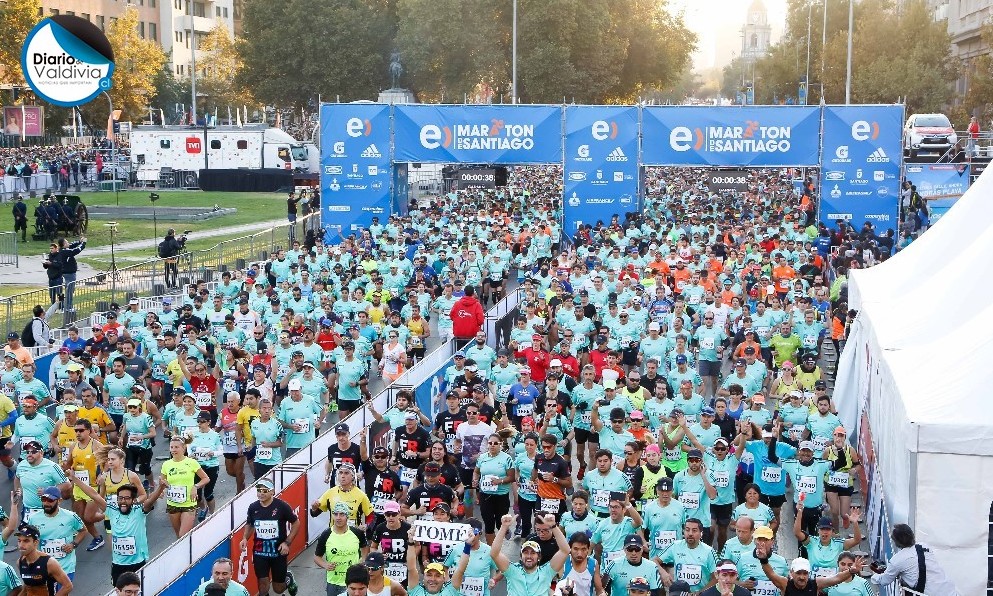 139 corredores de Región Los Ríos serán parte del Entel Maratón Santiago 2018