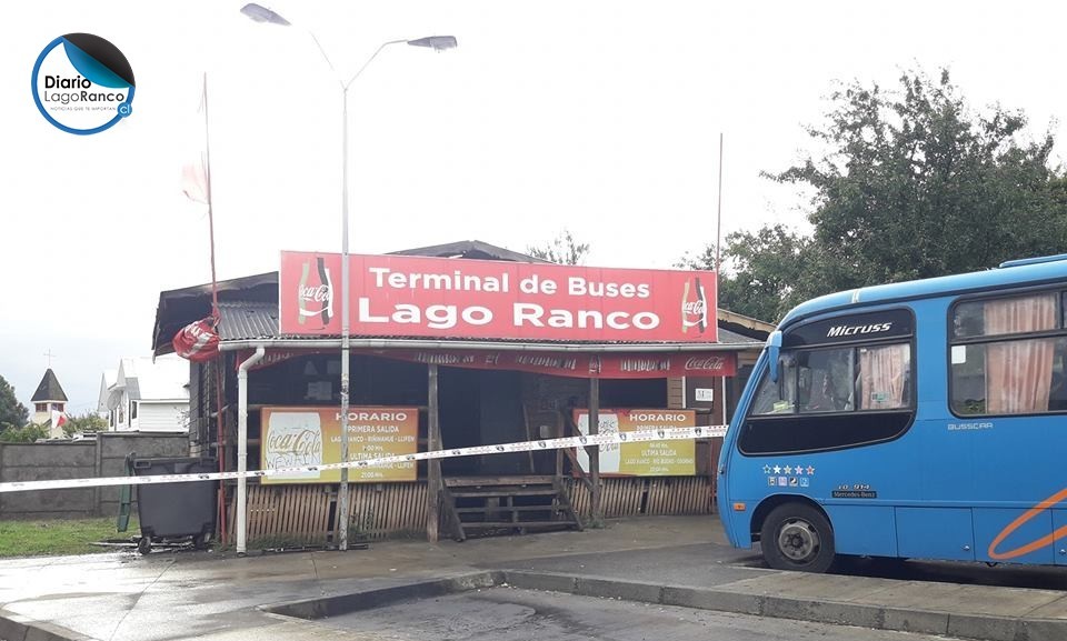 Incendio Terminal Lago Ranco: Salida de buses, baños y custodia funcionan con normalidad