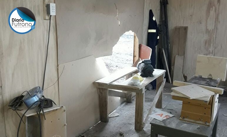 Roban herramientas nuevas de mueblería destruida por incendio hace dos meses