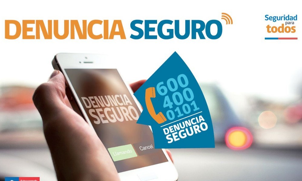 Denuncia Seguro: Llaman a la ciudadanía a denunciar ilícitos a través de fono gratuito y anónimo