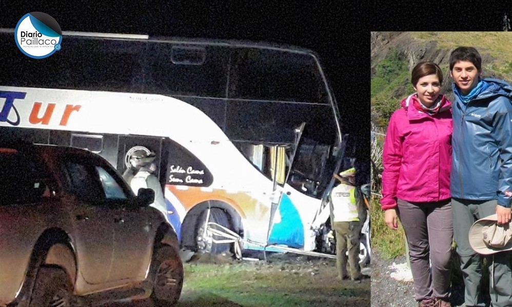 Enfermera reumenina y su pareja fallecieron en accidente en ruta Paillaco - Valdivia