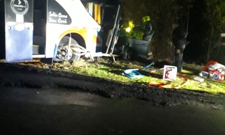 MOP anuncia sumario por tragedia carretera en ruta Valdivia-Paillaco