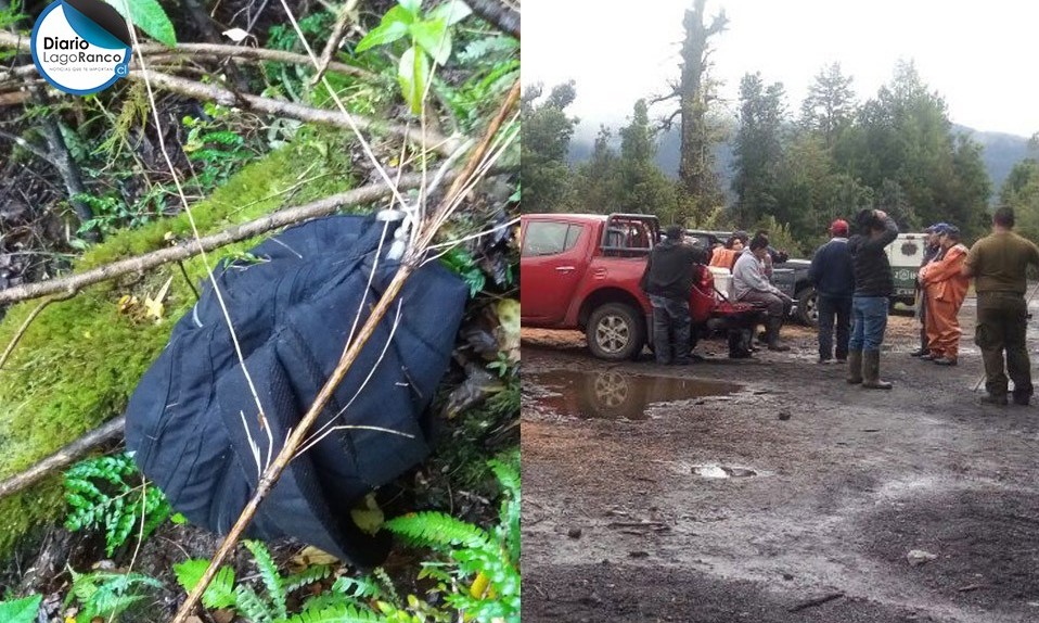 Encuentran pertenencias de adulto mayor desaparecido hace 10 días en Lago Ranco