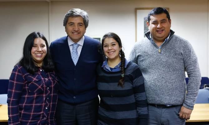 Representantes de la juventud rural plantearon sus desafíos al director nacional de INDAP