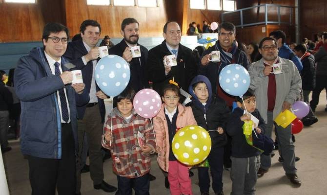 En Nontuelá autoridades regionales dijeron "No al Trabajo Infantil"