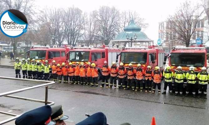 Bomberos de 5 comunas de la región recibieron carros de rescate 