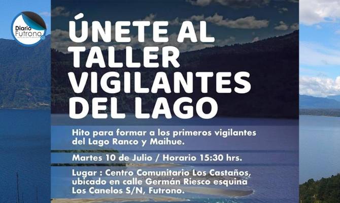 Futrono no da tregua a pesca ilegal: invitan a taller para formar vigilantes del lago (Ranco)