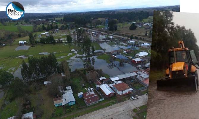 Pichirropulli agradece rápida acción que evitó que aguas del estero llegaran a las casas