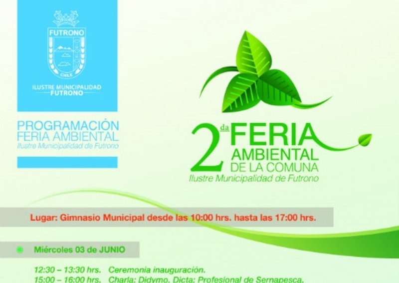Este miércoles parte la 2° Feria Ambiental en Futrono