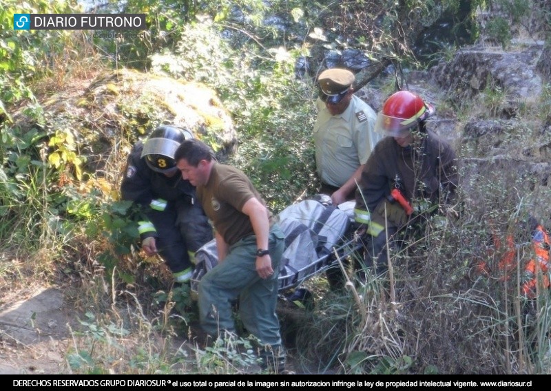 Encuentran cuerpo de joven paillaquino desaparecido en el río Caunahue de Futrono