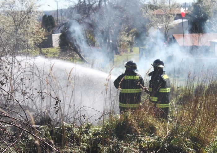 Incendio de pastizales puso en riesgo a Villa El Portal
