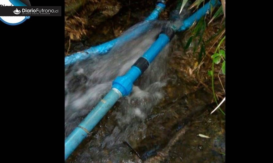 Maihue otra vez sin agua: Comunidad pide ayuda al municipio
