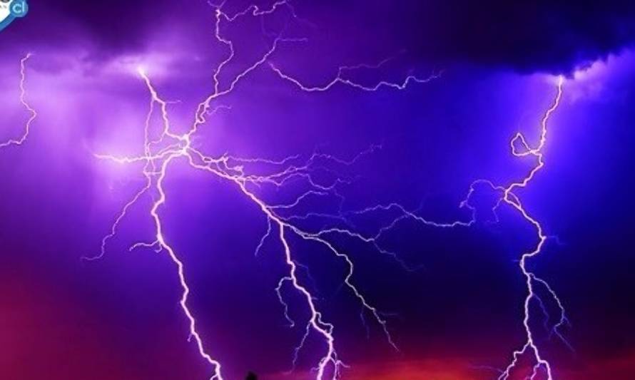 Alerta Temprana Preventiva para la Región de Los Ríos por tormentas eléctricas