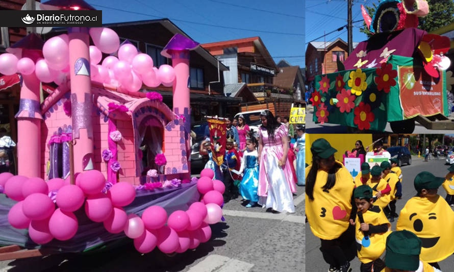 Futrono: Párvulos de la comuna se lucieron en Carnaval de Disfraces