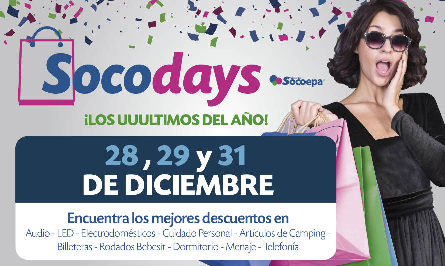 SOCODAYS: El último gran evento del año en Comercial Socoepa ya tiene fecha