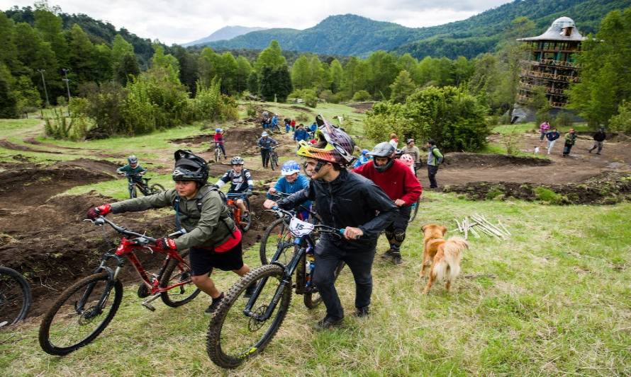 Huilo Huilo inaugurará uno de los mejores Bike Parks de América Latina